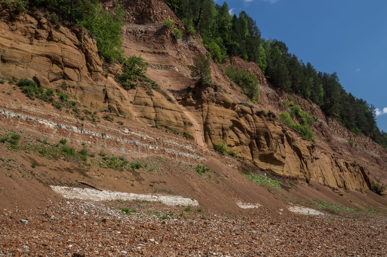 скальные породы. геологическое обнажение мяколица. река сухона великий устюг. геологические обнажения аргиллитов. мыс быка великий устюг.