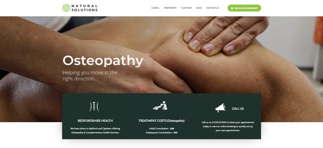 Natural Solutions - Bedford Osteopath