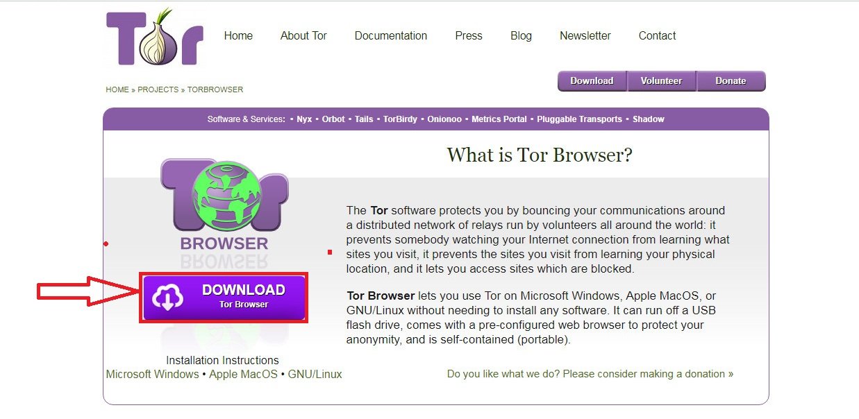 Tor Dark Web