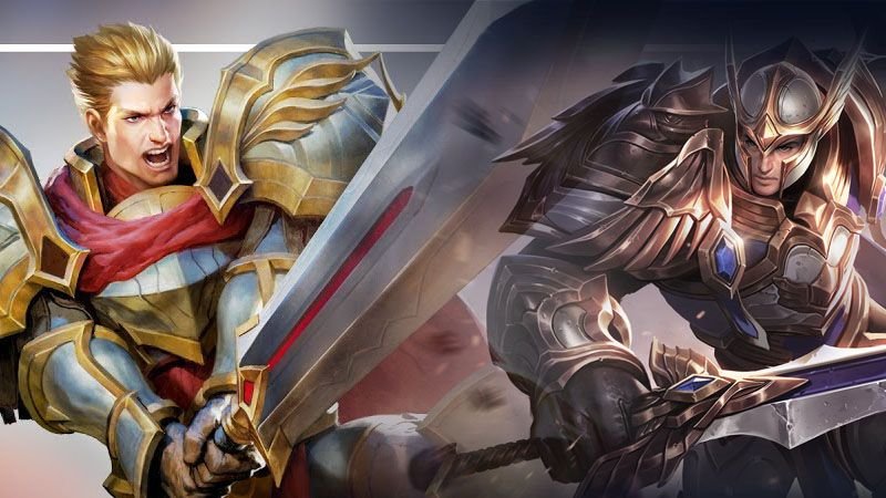 Aov Arena Of Valor 1 Arthur And Thane The Two Knights.