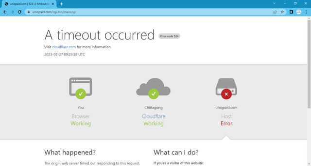 uniqpaid.com _ 524_ A timeout occurred - Google Chrome 3_27_2023 3_30_18 PM.png