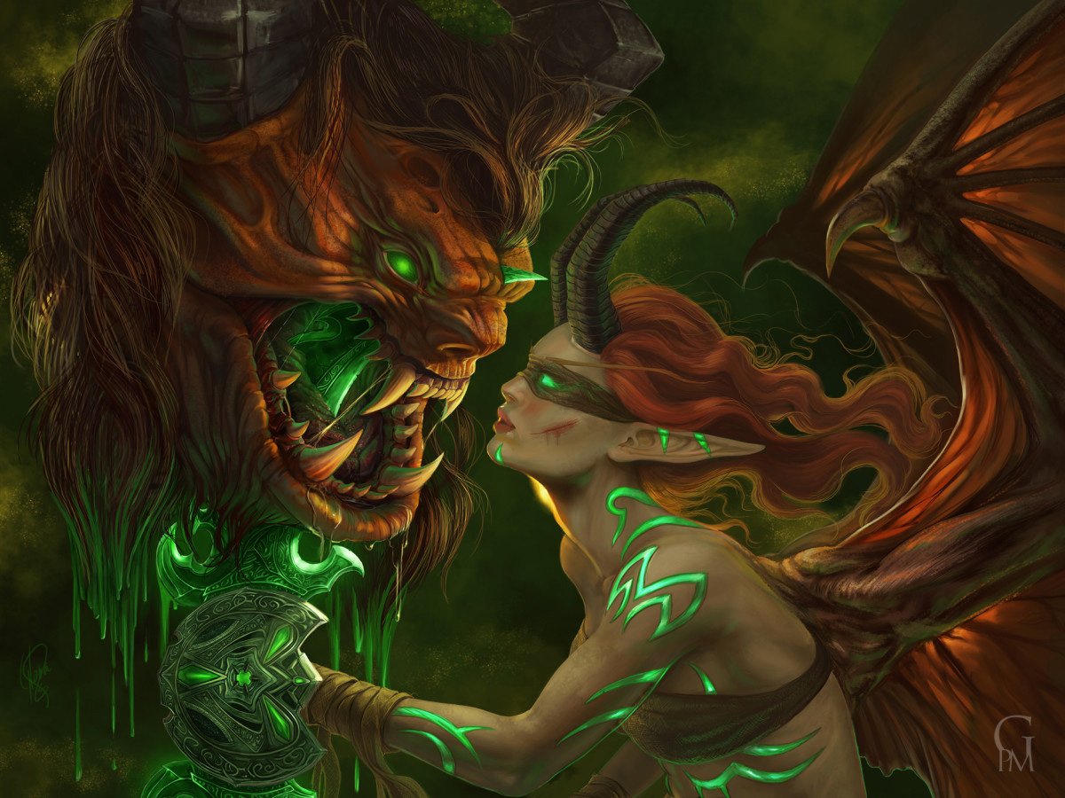 Демоны world of warcraft картинки