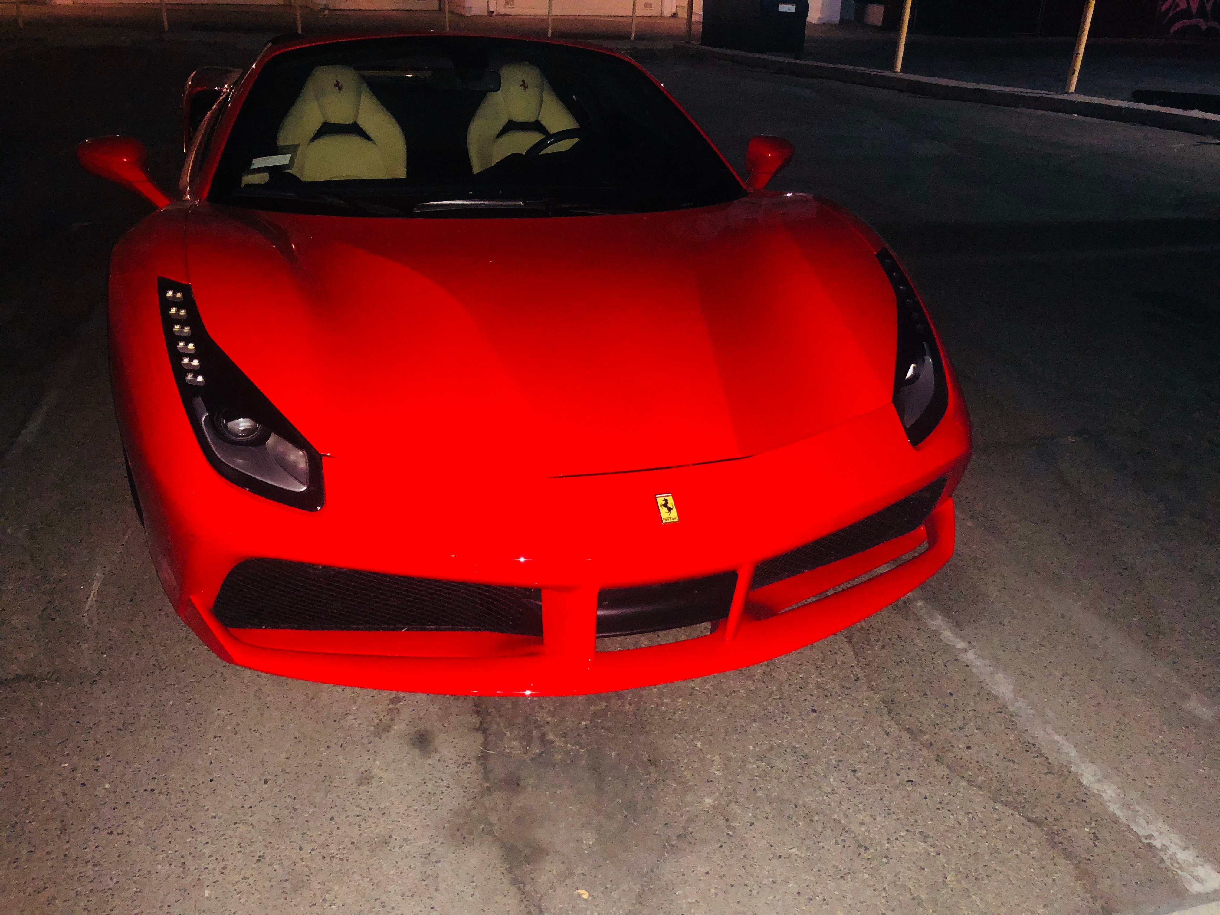 цвет ferrari red