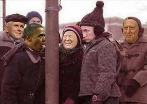obama licks pole trump meme funny missing 4 trillion usa usd dollars