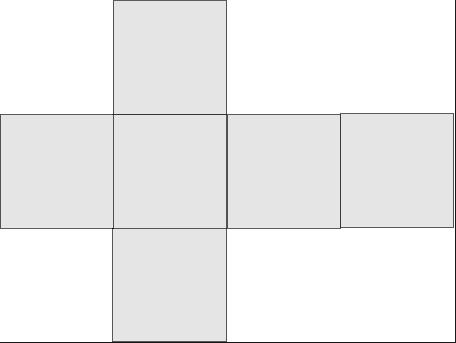 Развертка Куба 6.5 см. Развертка Куба с гранью 6.5 см. Развертка кубика для склейки. Развертка квадрата.