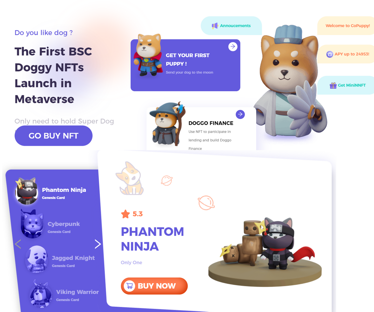 Hamster токен. Компания PUPPYCO