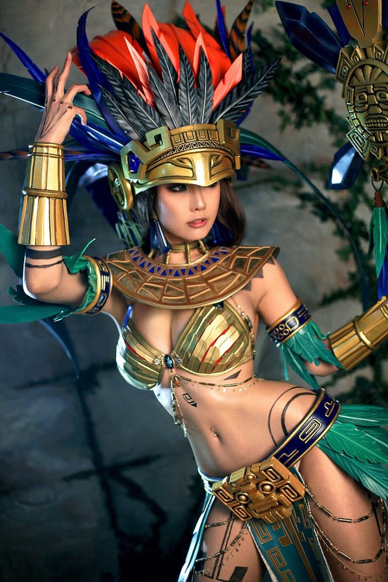 Cosplay: Civilization Online - Aztec Princess Mia.