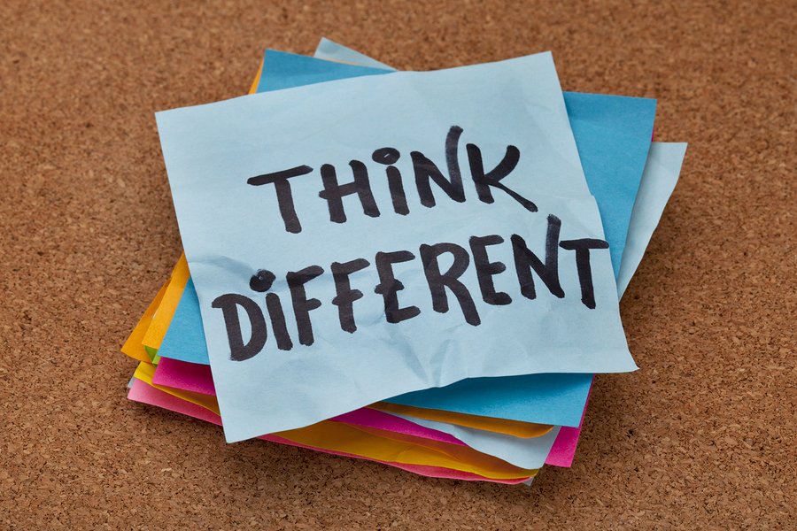 Different is better. Think different Yes you can.