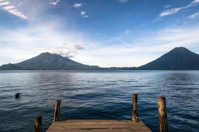 #3 Diving in Lake Atiltan Guatemala