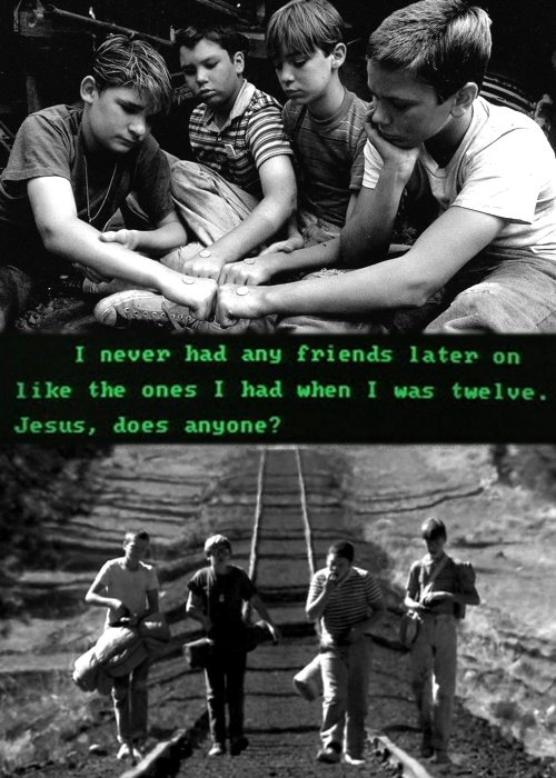 Friend had left. Stand by me фильм 1986. Stand by me 1986.