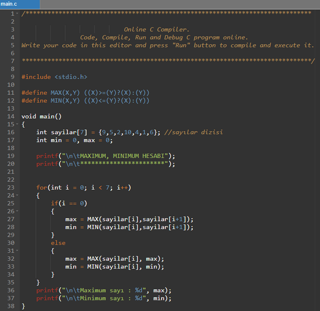 C include set. C include set