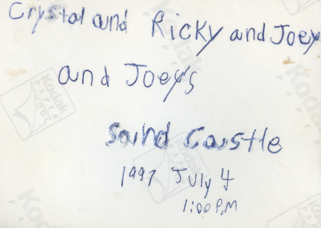 1997-07-04 Friday Sand Castle at Beach and Williams and Arnolds-02.png