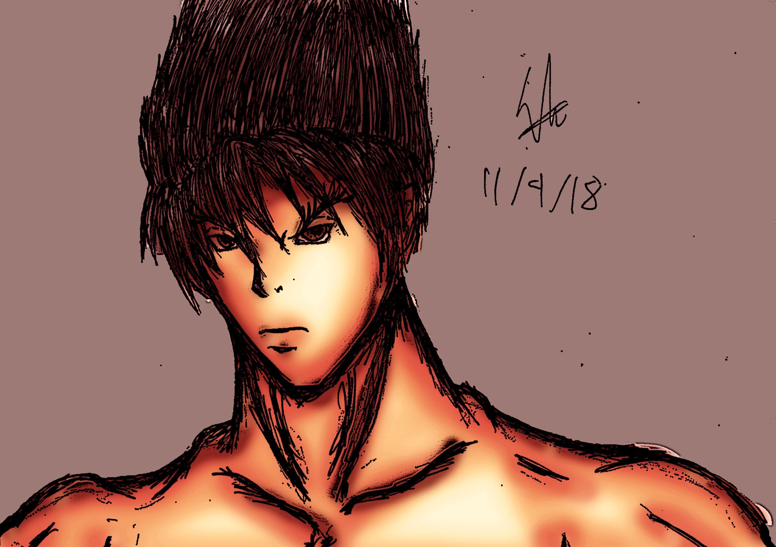 Here art. Jin Kazama Black Desert.