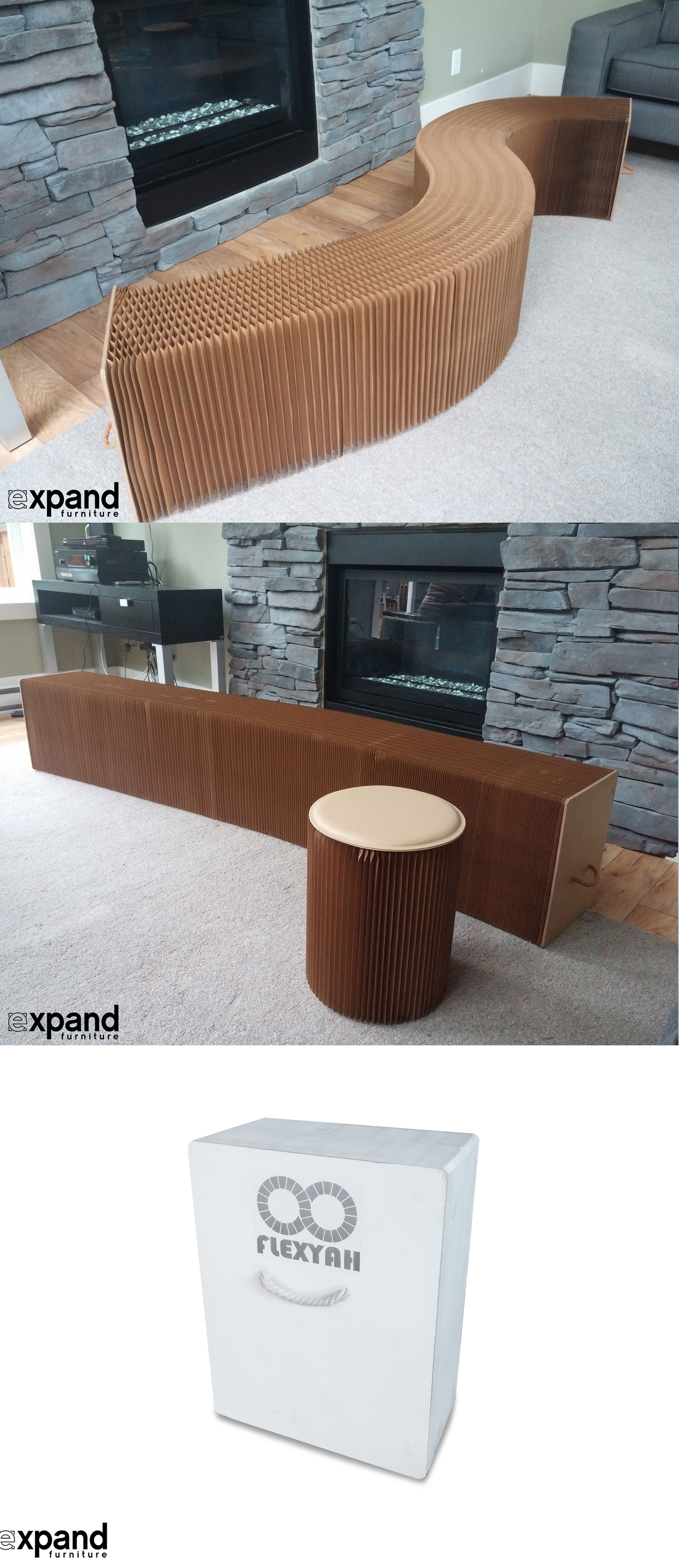 FlexYah Bench and Stools - Thumbnail 3