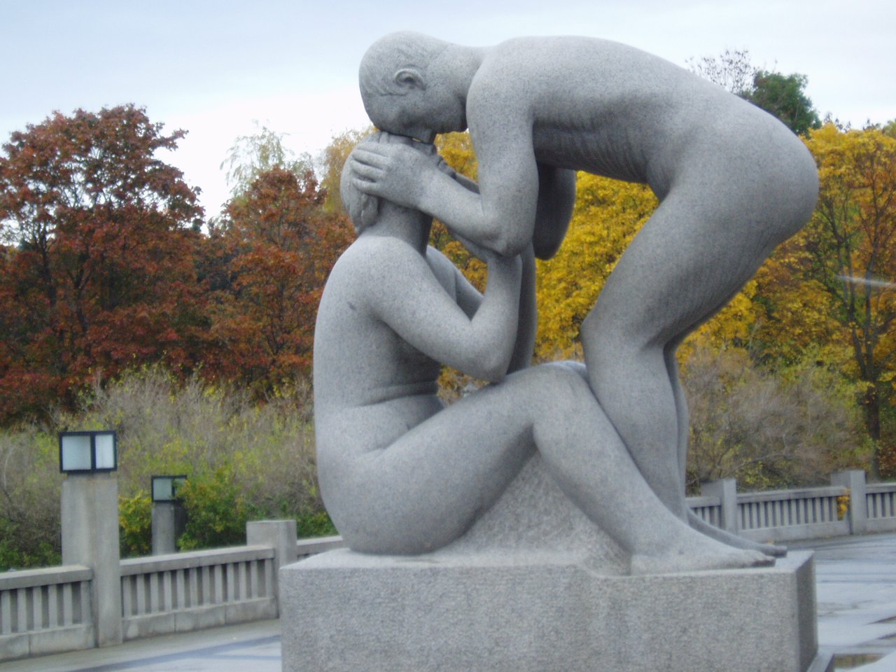осло скульптуры в парке