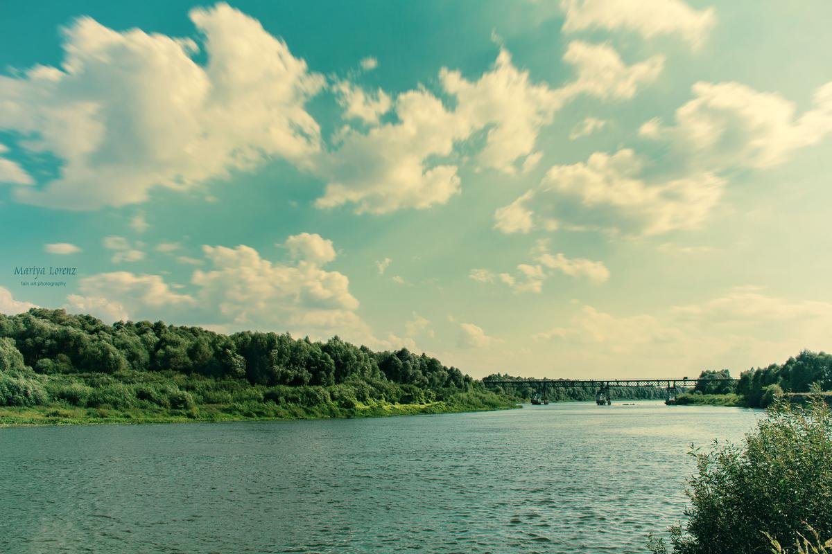 Река десна московская