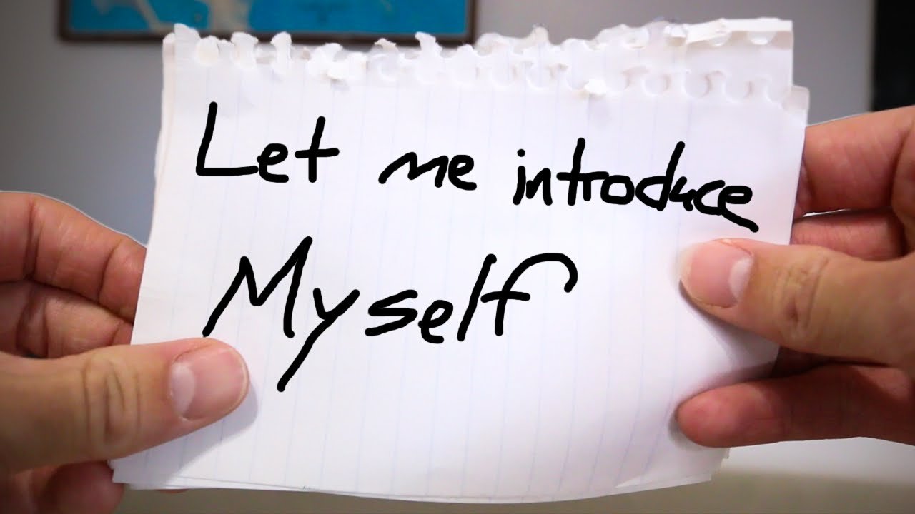 Can i myself my name is. Let me introduce myself. Lets introduce yourself. Self Introduction. Introduce yourself questions.