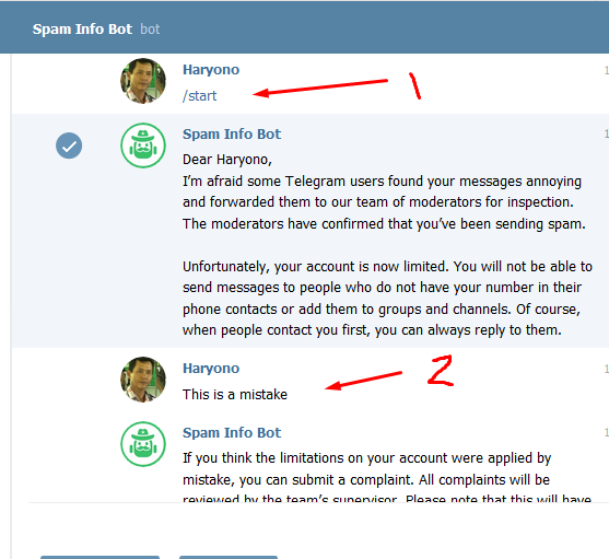 Спам инфо бот как снять ограничения Unfortunately, this phone number is blocked and cannot be used to create a new p
