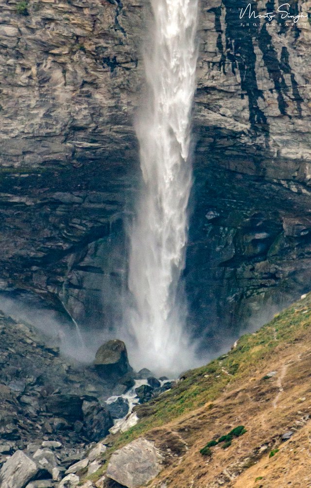 || Sissu Waterfall at Height of ( 3,120 m ) Above Sea Level || — Steemit