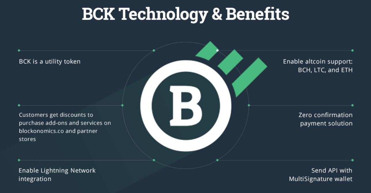 Benefits technologies. Blockonomics.