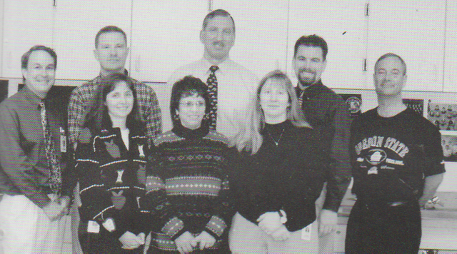2000-2001 FGHS Yearbook Page 67 Teachers Tammy Jones Science, Esther Garcia 10th grade Biology GROUP.png