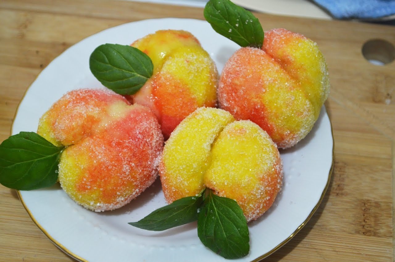 Peach cookies