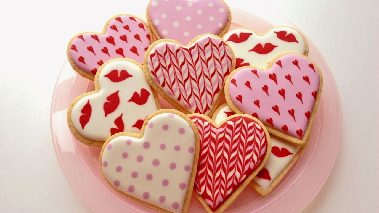 Romantic Heart cookie