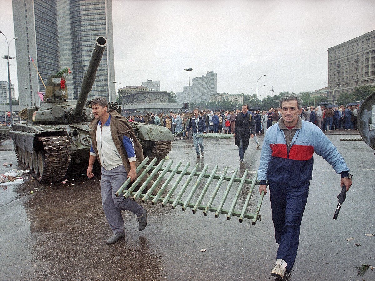 Москва путч август 1991