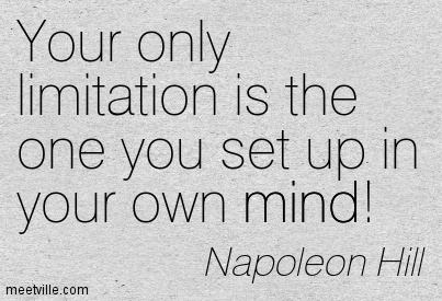 Your only competition is yourself. To be only yours. Limits is in your head. Feelings emotions quotes. To be only yours.