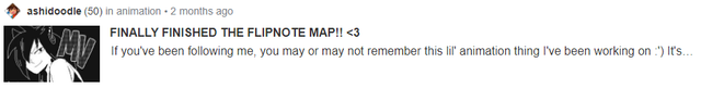 FINALLY FINISHED THE FLIPNOTE MAP!! <3