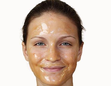 honey on face only