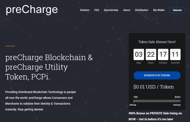I am a preCharge #PCPi Sponsor ...