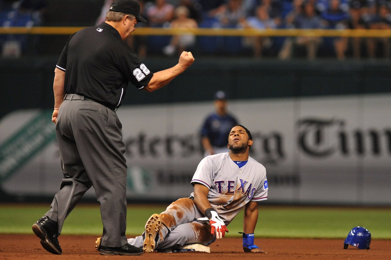 Huge impact. Umpire Rock.