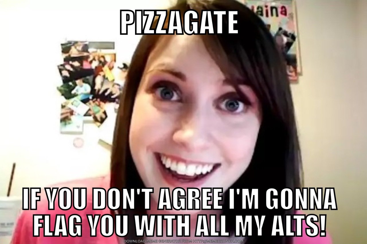 Pizzagate Meme: Crazy Ex-Girlfriend.