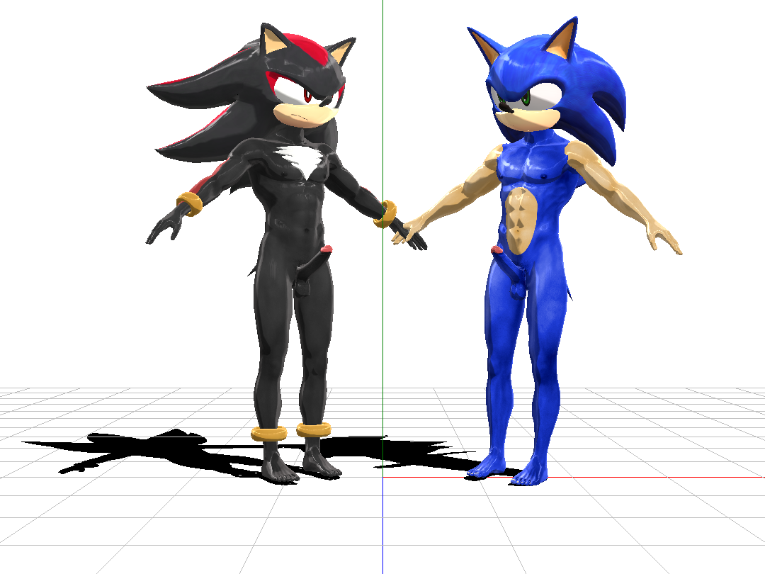 Соник нсфв. Шэдоу нсфв. Sonic MMD model. MMD Шедоу.