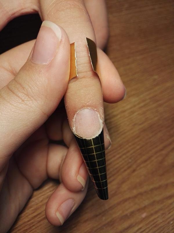 Длина нарощенных ногтей таблица с фото миндаль