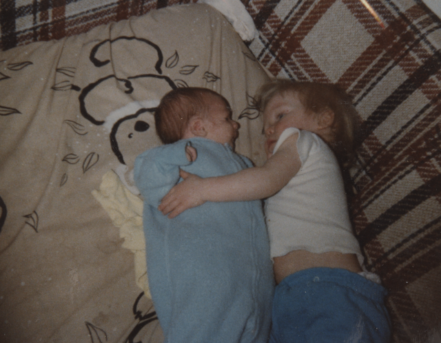 1981 Katie Holds Rick.png