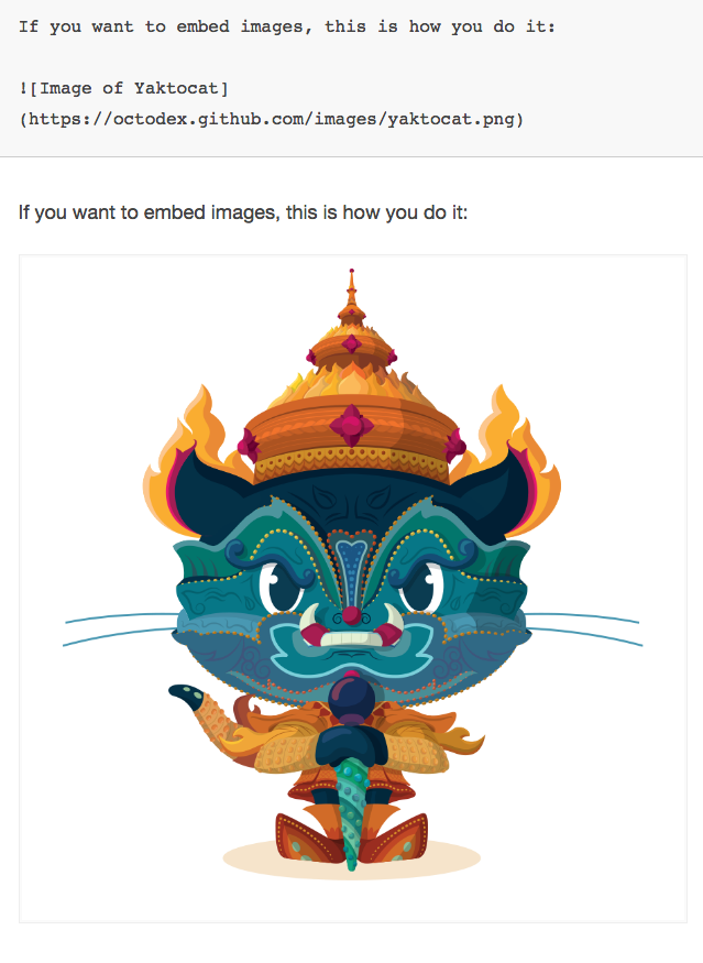Embed images. Embed images