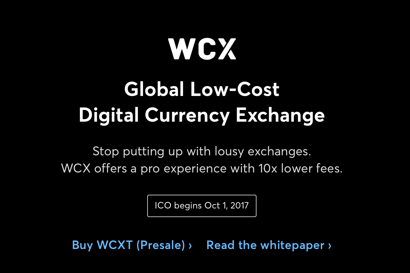 Offering pro. WCX
