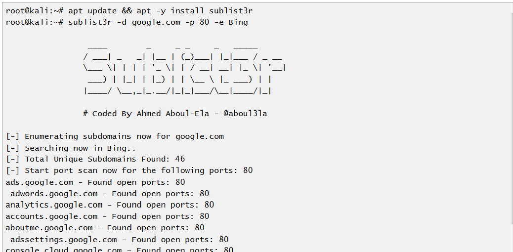 Apt postgresql org pub repos apt. Sublist3r.