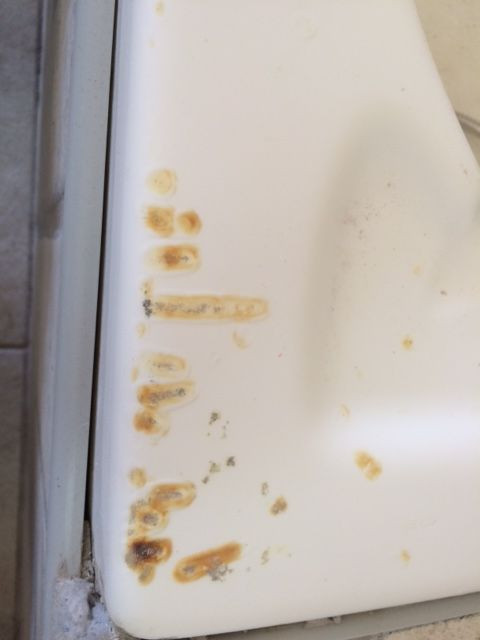 How to remove cigarette burns from a bath. Operation House rescue- part 3-  — Steemit