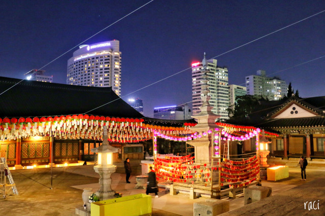 #3 A Night Walk in the Bongeunsa Buddhist Temple Complex