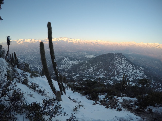 First snowfall in Santiago, Chile in almost 10 years! — Steemit