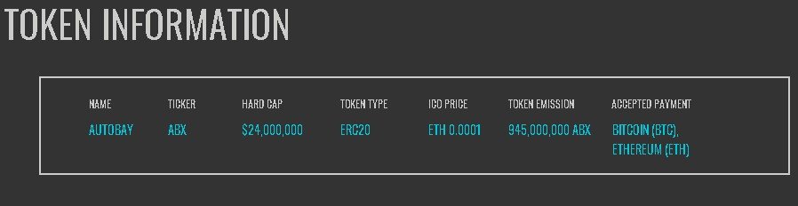 Info token