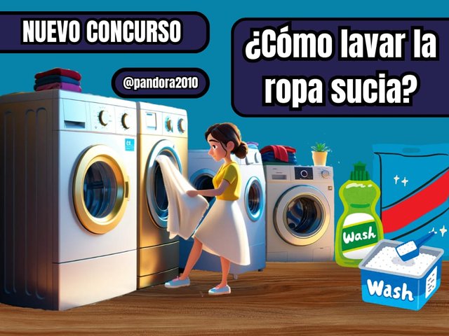 Nuevo Concurso: ¿Cómo lavar la ropa?. — Steemit