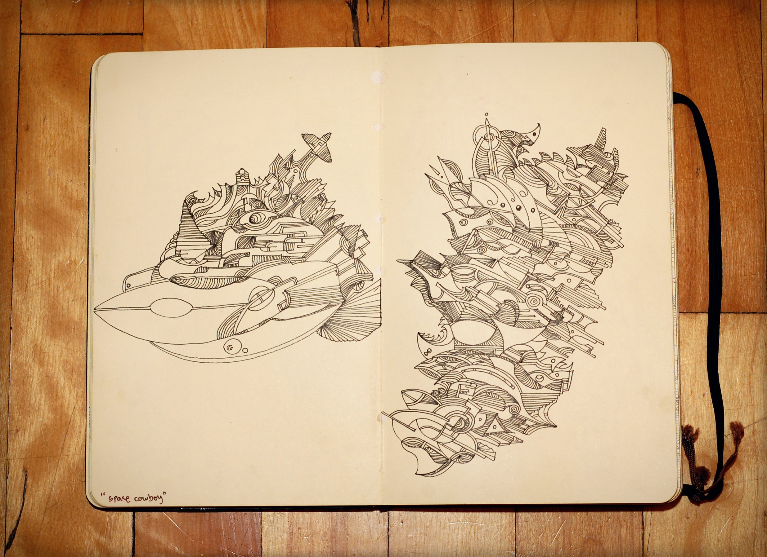 Темы для рисунков в скетчбуке
