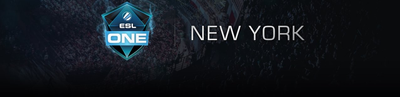 1 new track. ESL one New York 2018. New one.