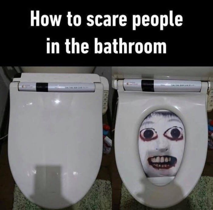 How scared. Scare people.