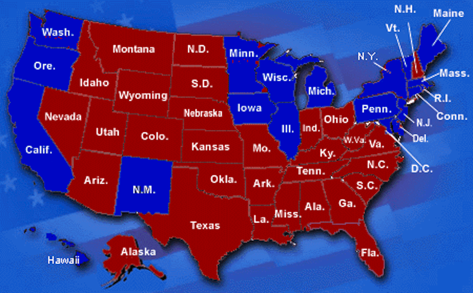 Либеральные штаты США 2022. Красные и синие штаты США. Синие штаты США. Красные штаты США.