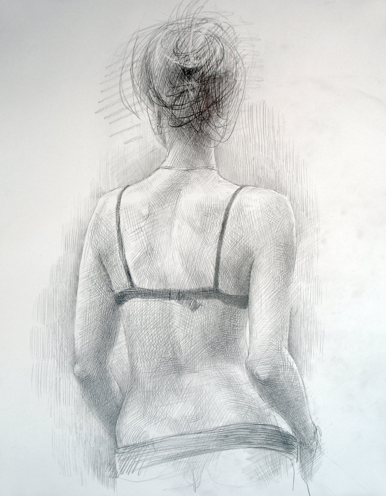 Красивые рисунки тела. Девушка со спины рисунок. Девушка со спины карандашом. Зарисовки тела. Рисунки карандашом девушки со спины.